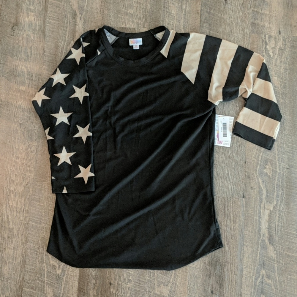 🦄 • Lularoe • NWT Randy Flag Americana Collection